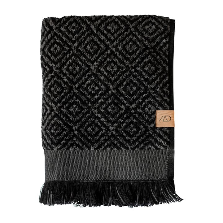 Asciugamano Marocco 70x140 cm - Black-grey - Mette Ditmer