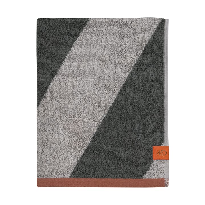 Asciugamano ospite Diagonal 40x55 cm confezione da 2. - Dark olive - Mette Ditmer