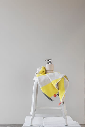Asciugamano ospite Diagonal 40x55 cm confezione da 2. - Giallo - Mette Ditmer