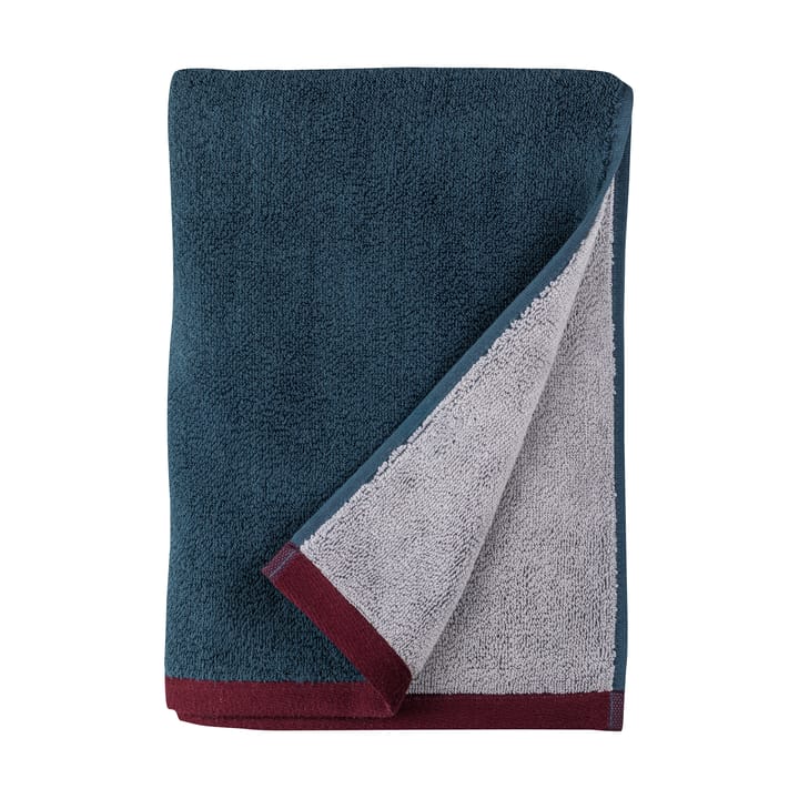 Asciugamano Soft 50x90 cm - Midnight blue-light grey - Mette Ditmer