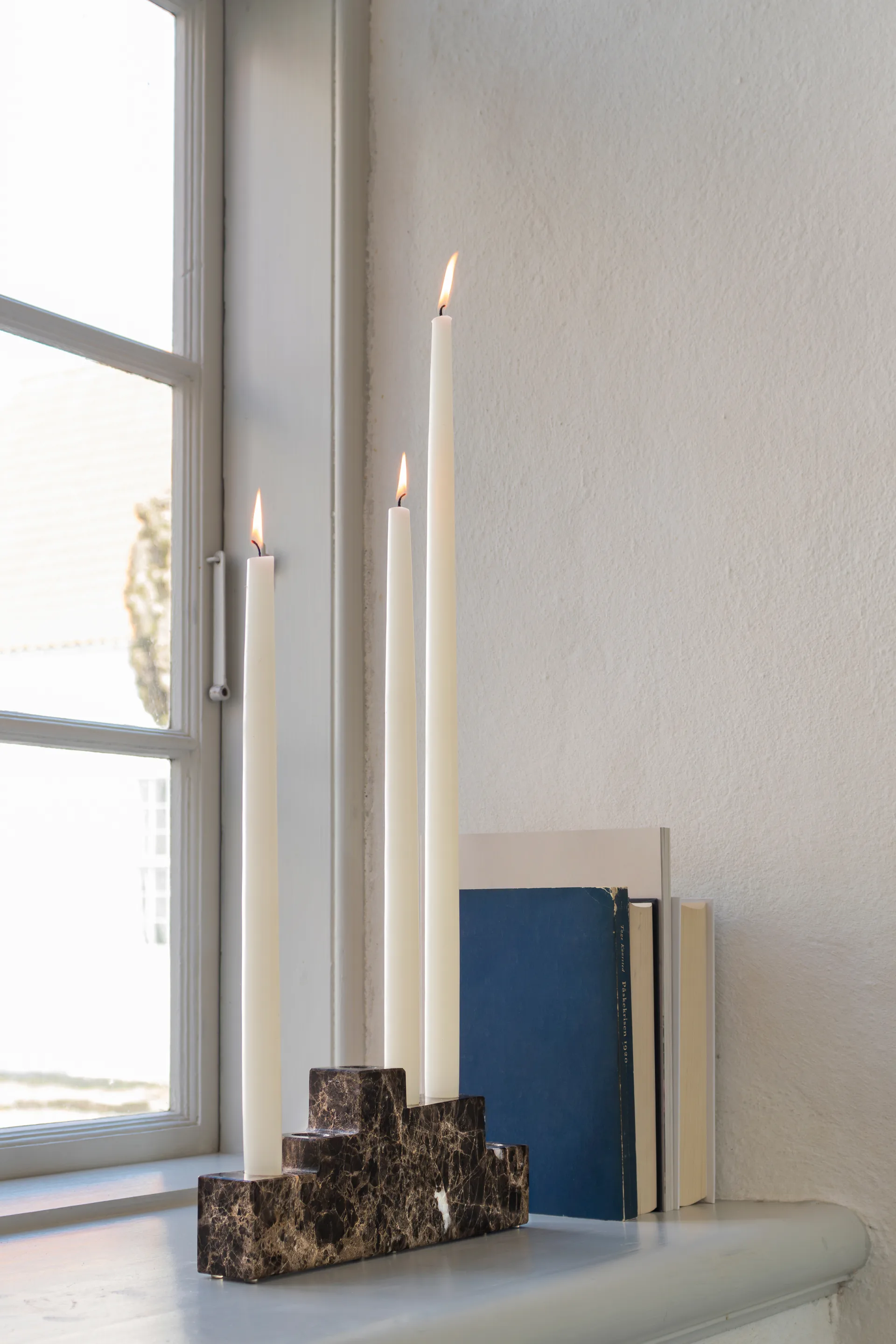 Candelabro Step six, Marrone Mette Ditmer