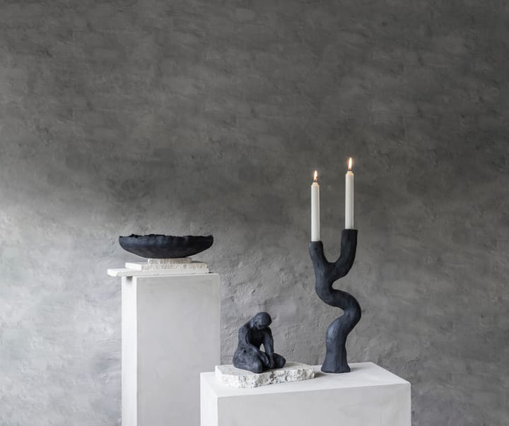 Candelieri Art Piece 41 cm, Nero Mette Ditmer