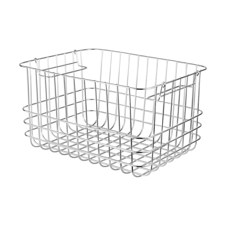 Cesto portaoggetti Store-it medium - Cromo - Mette Ditmer