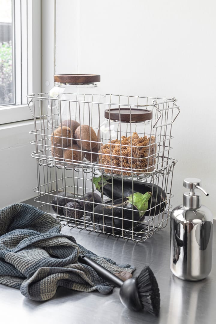 Cesto portaoggetti Store-it small, Cromo Mette Ditmer
