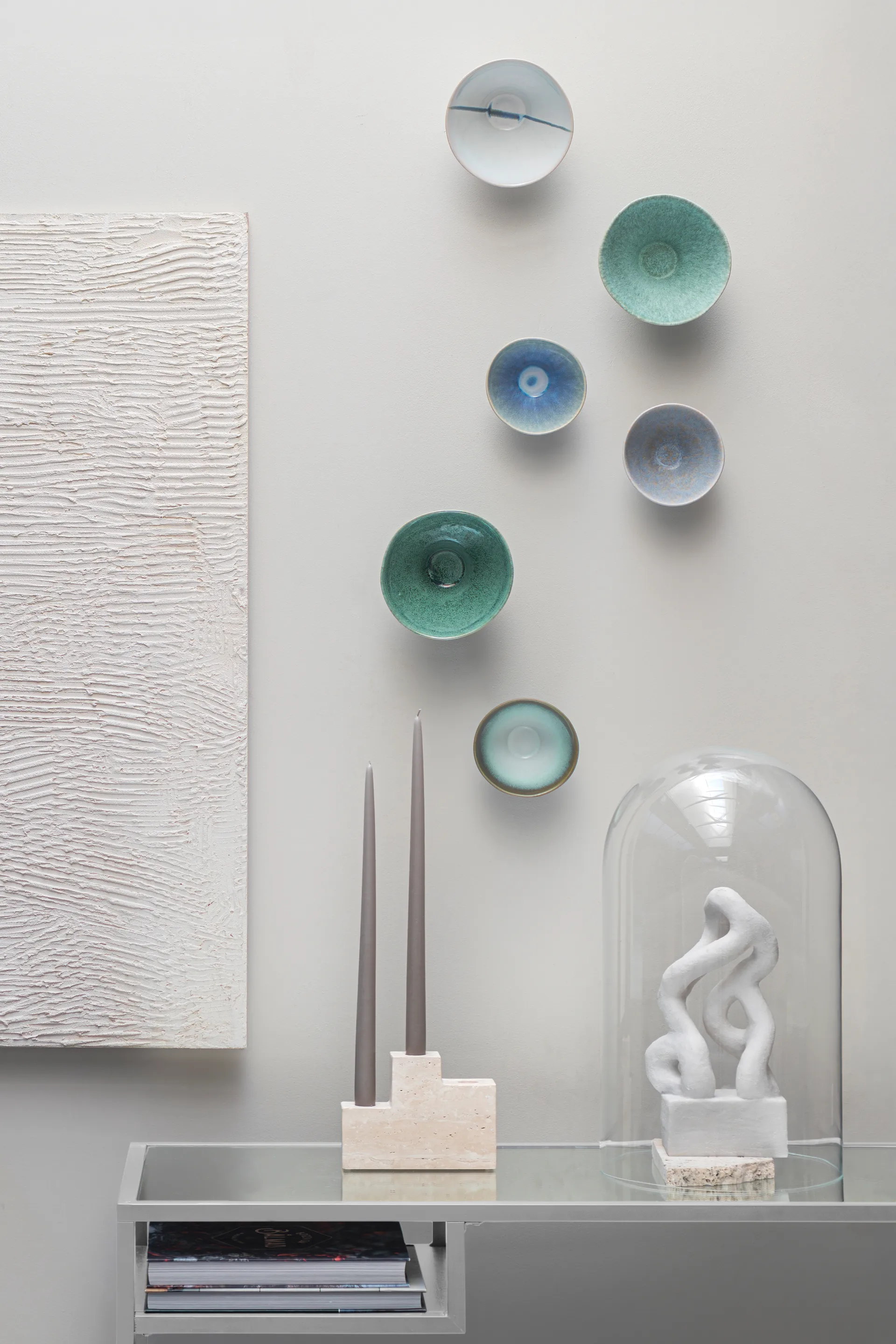 Ciotola media Elements Ø15,5 cm 3 pezzi, Verde Mette Ditmer