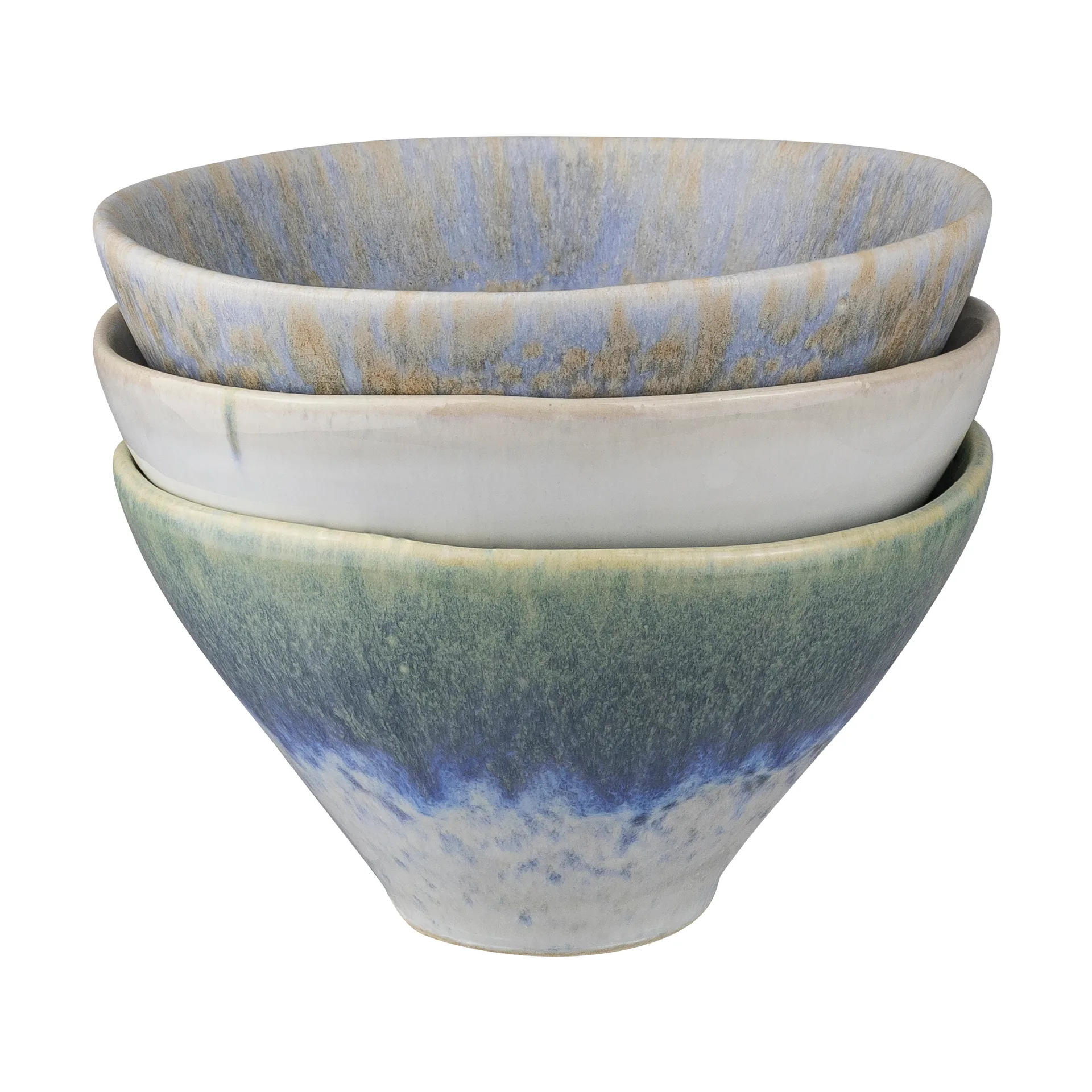 Ciotola piccola Elements Ø12 cm 3 pezzi, Blu Mette Ditmer