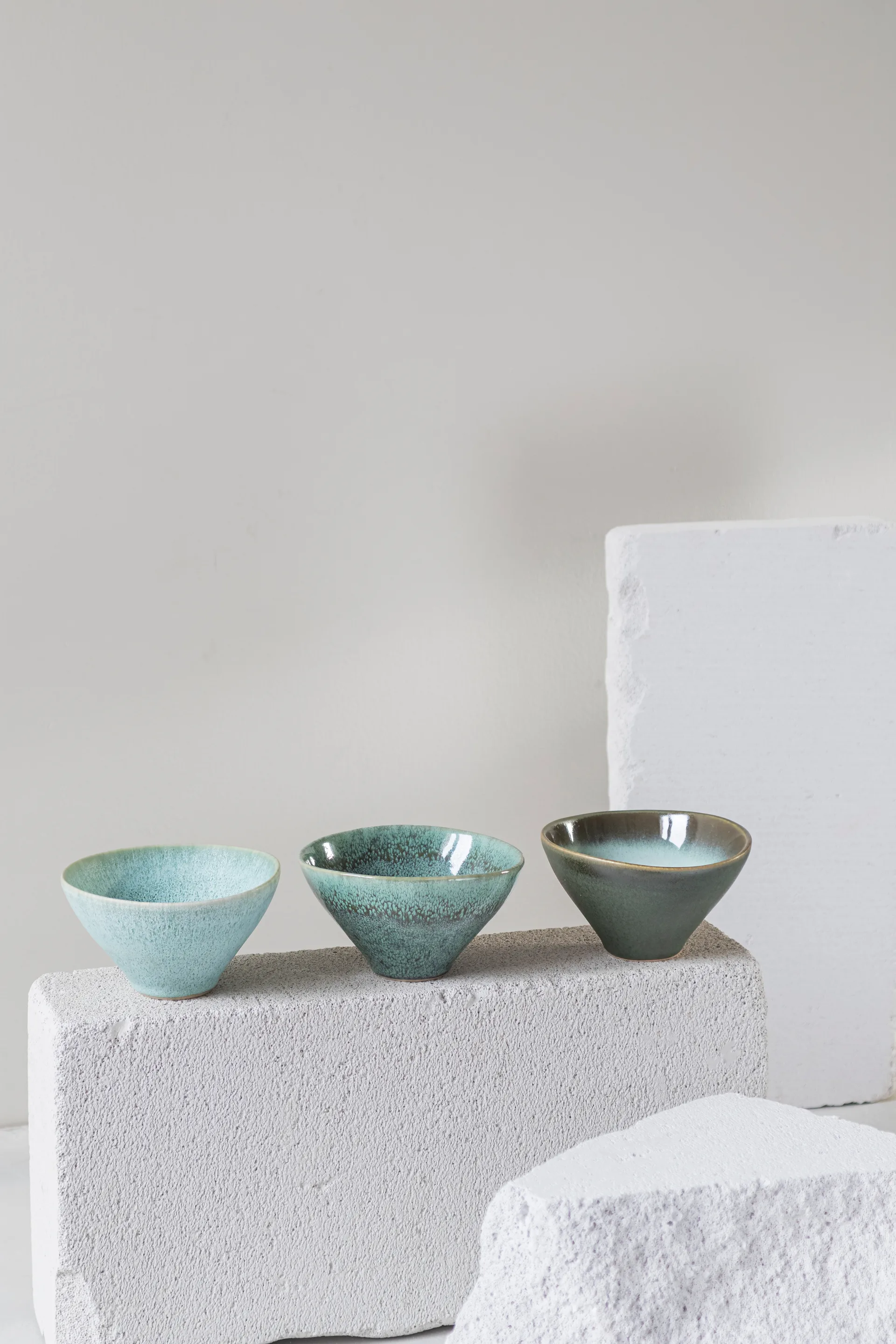 Ciotola piccola Elements Ø12 cm 3 pezzi, Verde Mette Ditmer