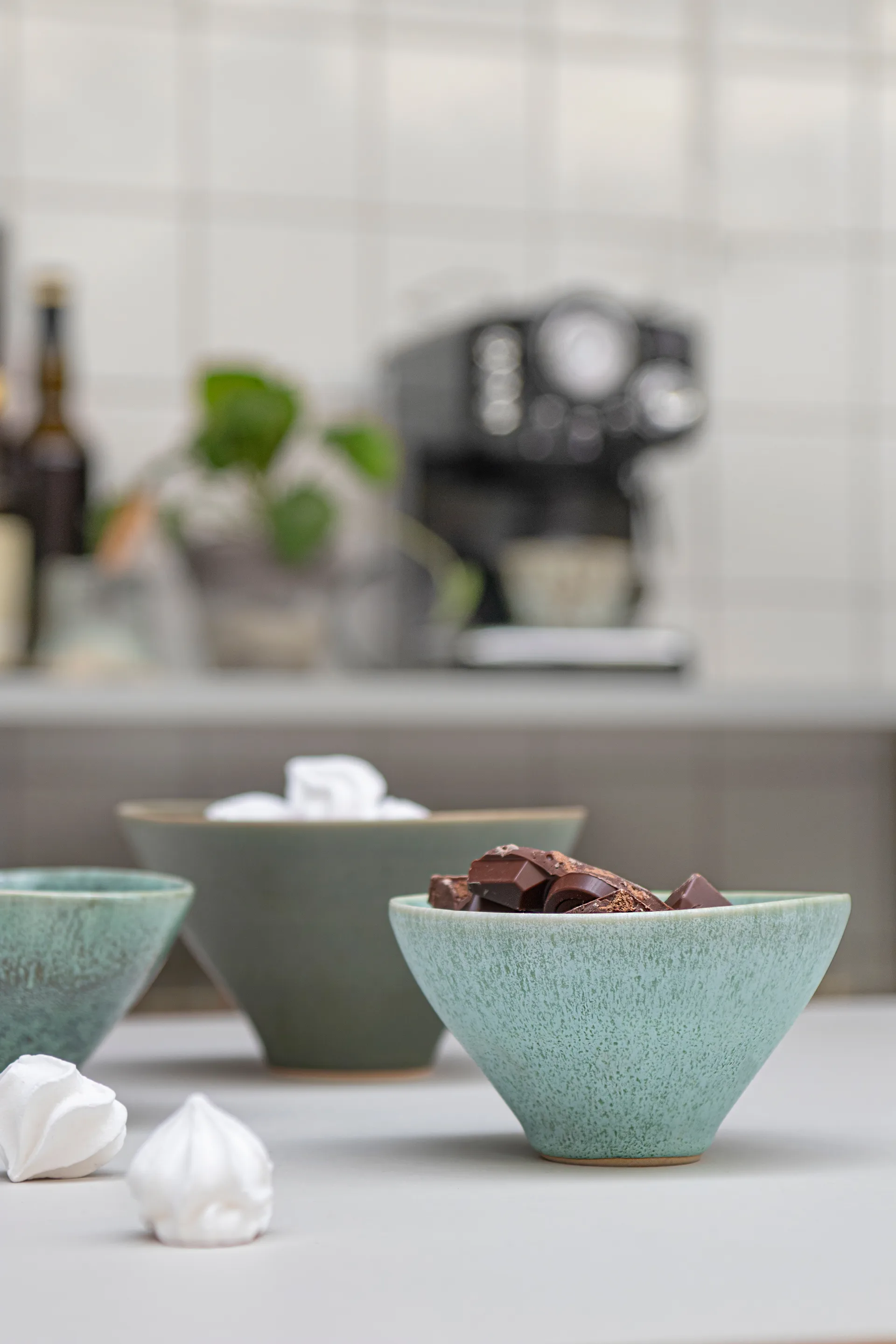 Ciotola piccola Elements Ø12 cm 3 pezzi, Verde Mette Ditmer