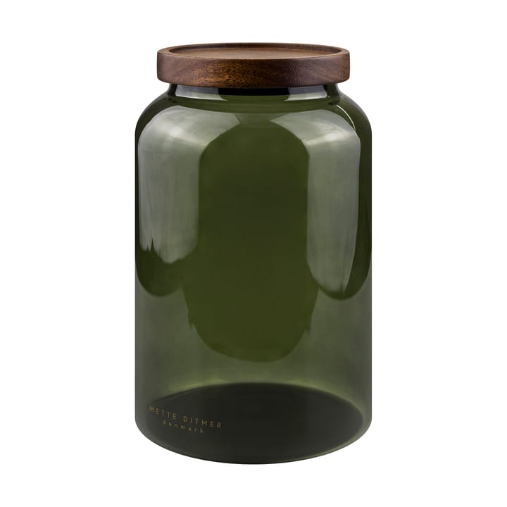 Contenitore Luna con coperchio grande 20 cm - Dark forest - Mette Ditmer