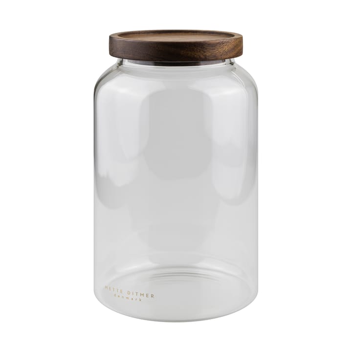 Contenitore Luna con coperchio grande 20 cm - Trasparente - Mette Ditmer