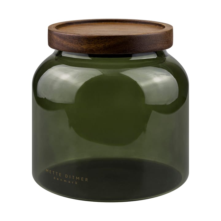 Contenitore Luna con coperchio piccolo 13 cm - Dark forest - Mette Ditmer