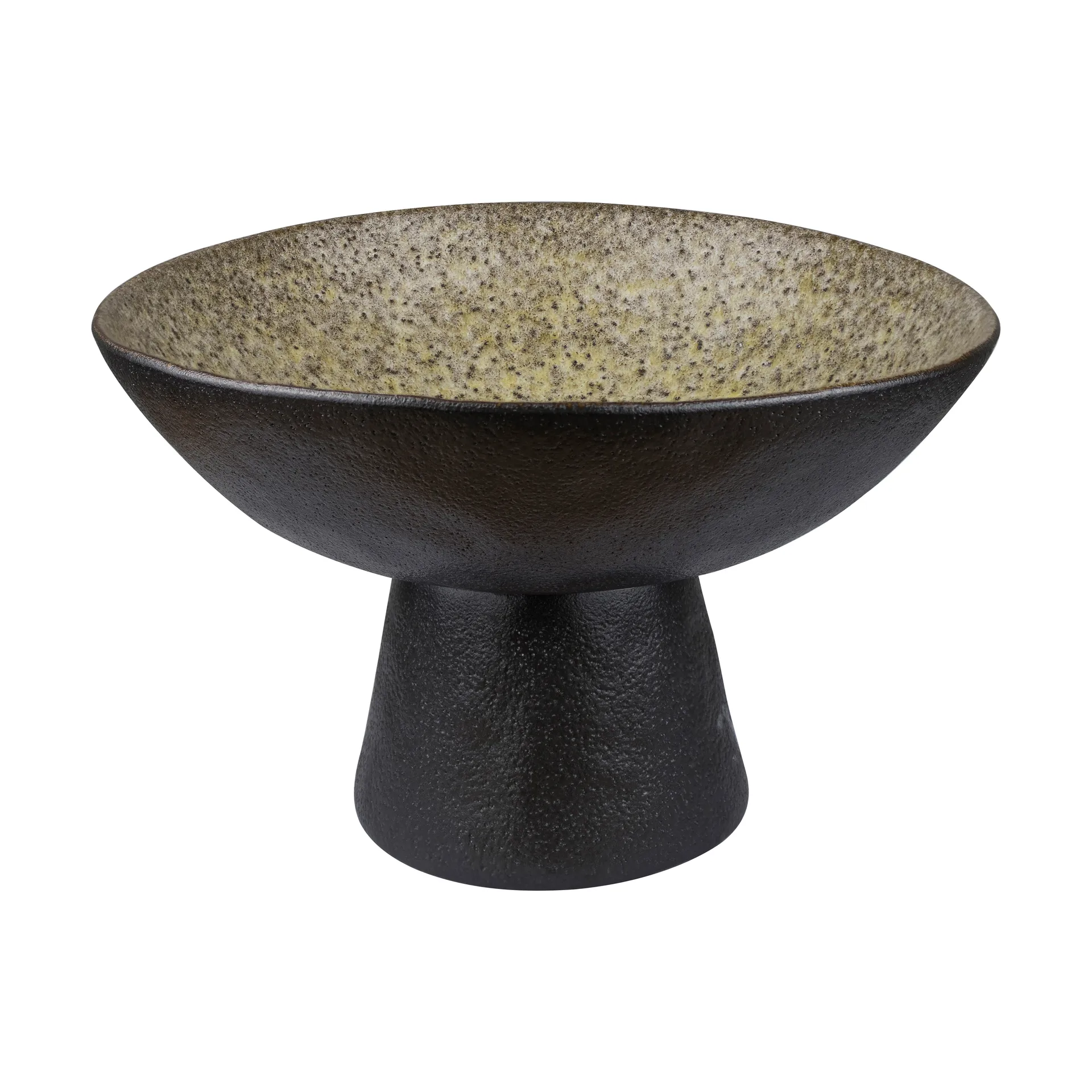 Coppa su piede By Hand Ø31,5x20 cm, Sabbia Mette Ditmer