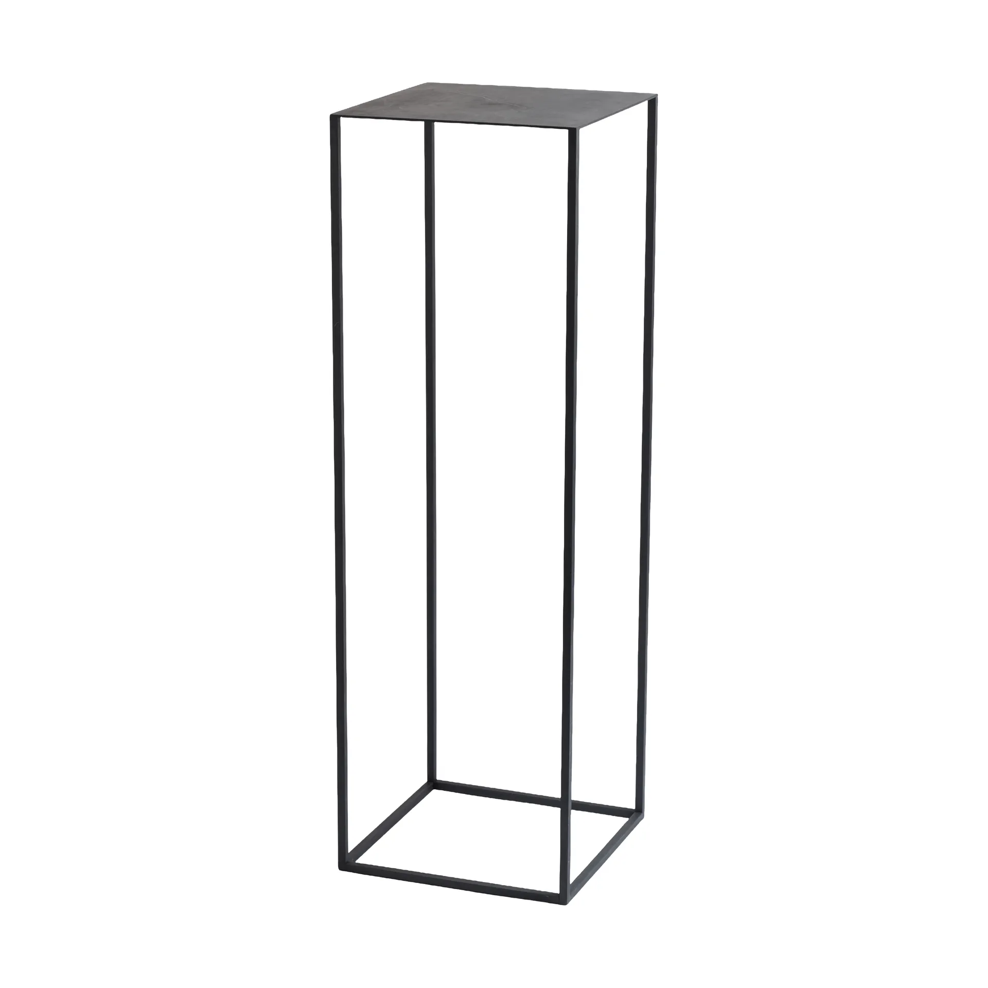 Cubic piedistallo, Nero, 29x29x90 cm Mette Ditmer