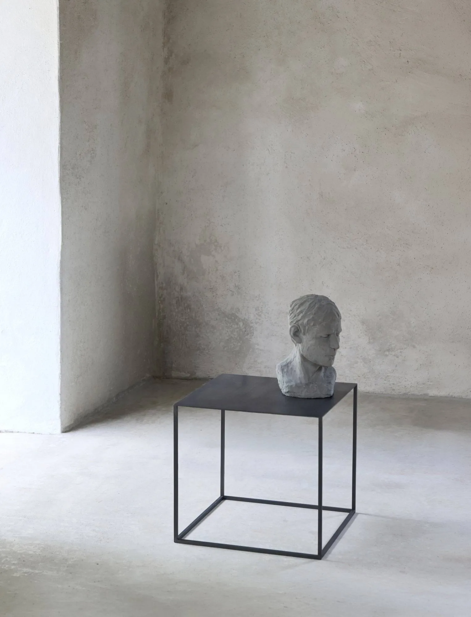 Cubic tavolino laterale, Nero, 43x43x40 cm Mette Ditmer