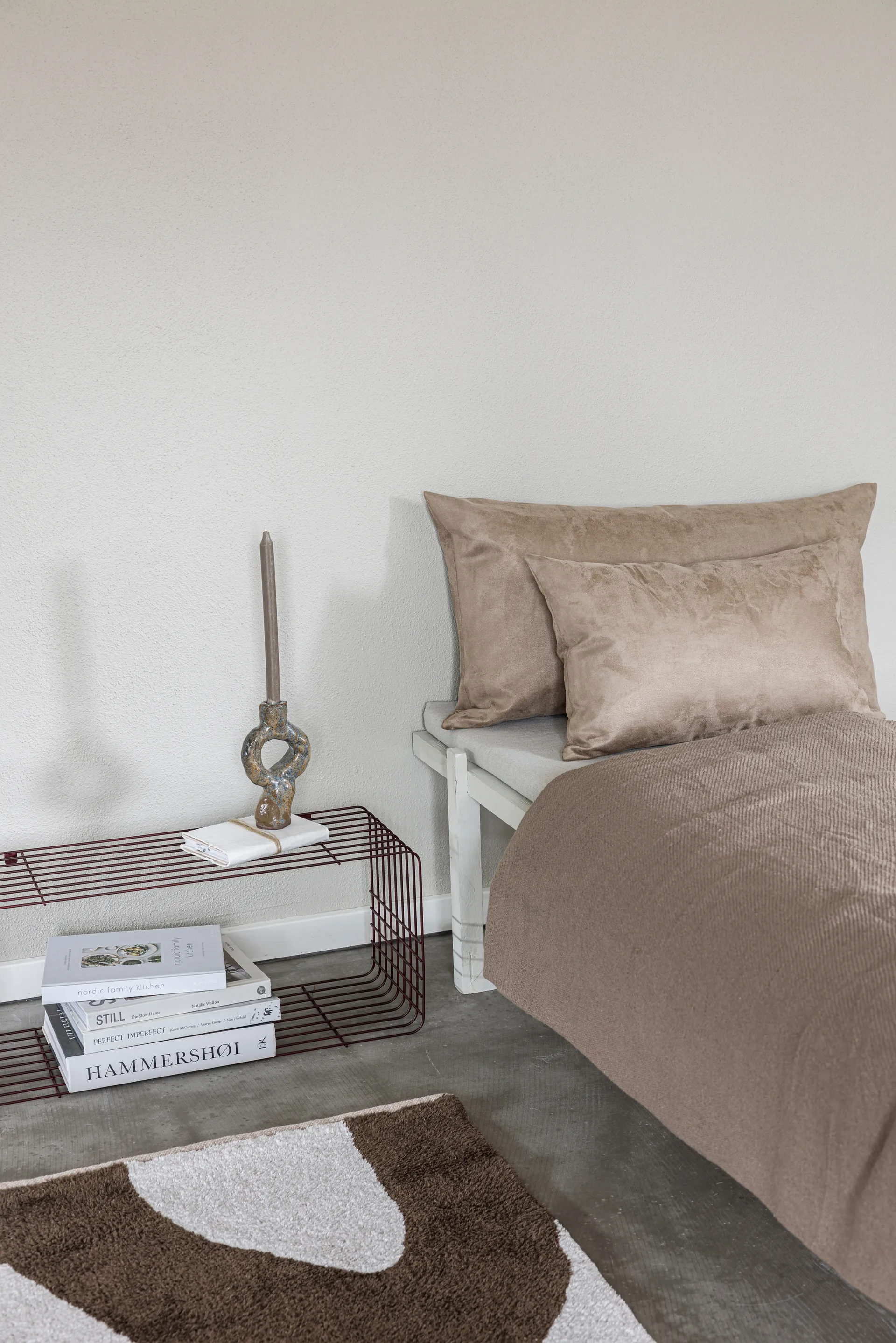 Cuscino decorativo lounge, Nocciola, 50x85 cm Mette Ditmer