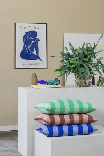 Cuscino Stripes 40x60 cm - Marrone - Mette Ditmer