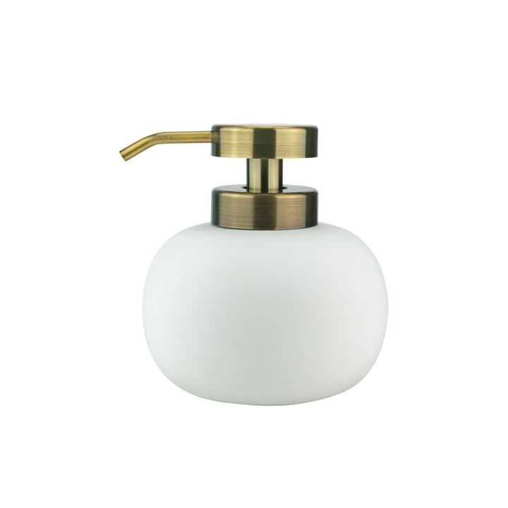 Dispenser di sapone Lotus basso - bianco - Mette Ditmer