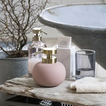 Dispenser di sapone Lotus - blush (rosa) - Mette Ditmer