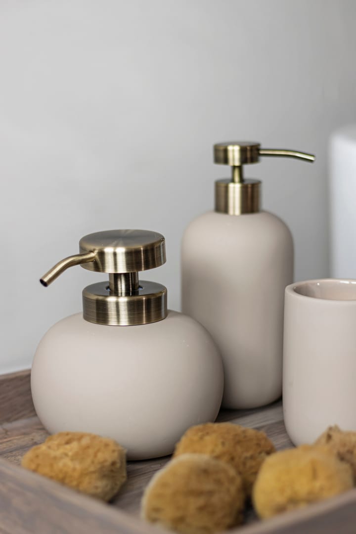 Dispenser di sapone Lotus, sand (bianco sporco) Mette Ditmer