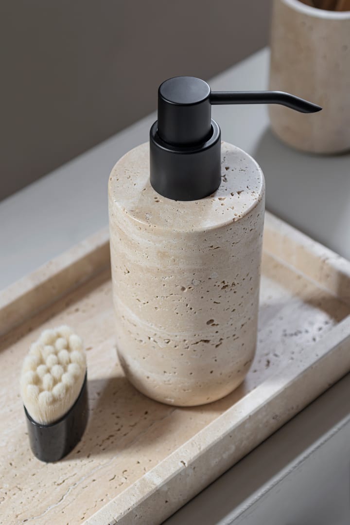 Dispenser di sapone Travertino 17,5 cm, Lino Mette Ditmer