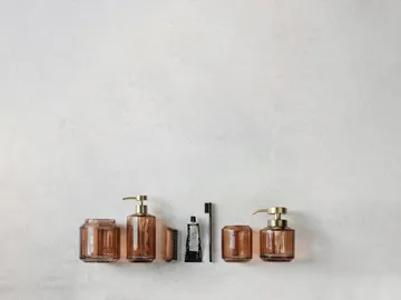 Dispenser di sapone Vision alto - Latte - Mette Ditmer