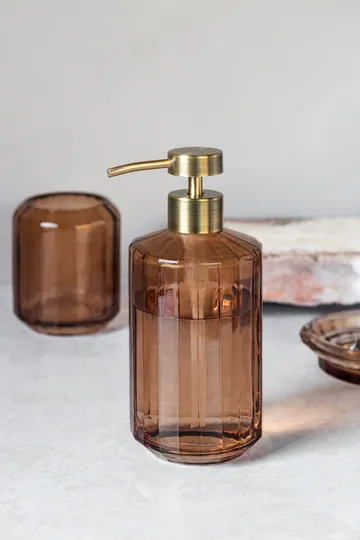 Dispenser di sapone Vision alto - Latte - Mette Ditmer