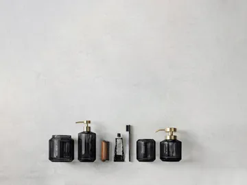 Dispenser di sapone Vision alto - Nero - Mette Ditmer