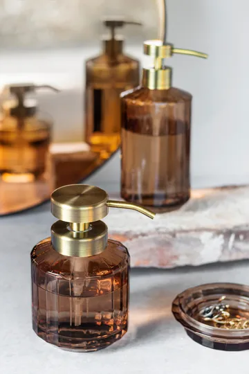 Dispenser di sapone Vision basso - Latte - Mette Ditmer