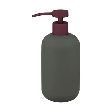 Dispenser sapone alto Lotus play, con 2 testine incluse - Verde oliva scuro - Mette Ditmer