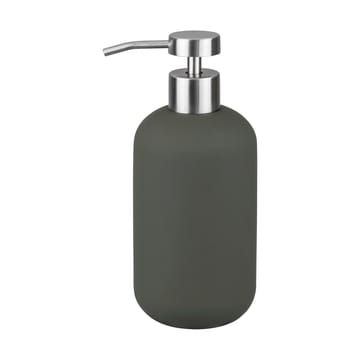 Dispenser sapone alto Lotus play, con 2 testine incluse - Verde oliva scuro - Mette Ditmer