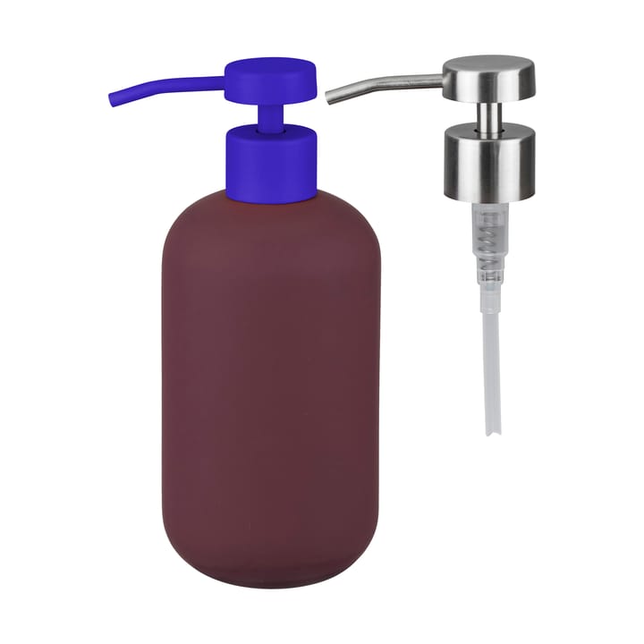 Dispenser sapone alto Lotus play, con 2 testine incluse - Vino - Mette Ditmer