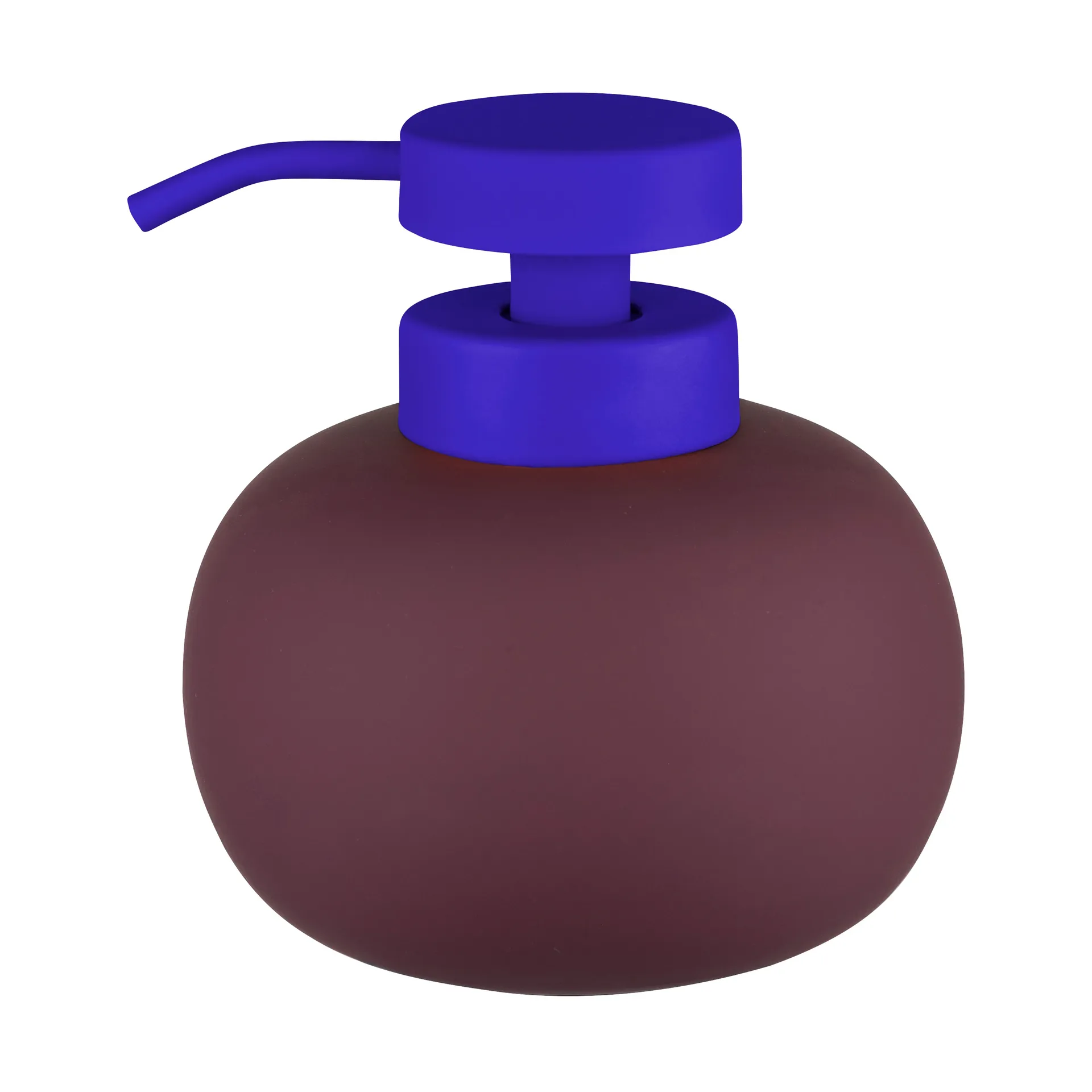 Dispenser sapone basso Lotus play, con 2 testine incluse, Vino Mette Ditmer