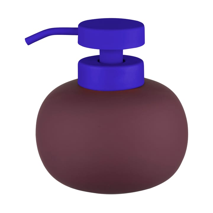 Dispenser sapone basso Lotus play, con 2 testine incluse, Vino Mette Ditmer