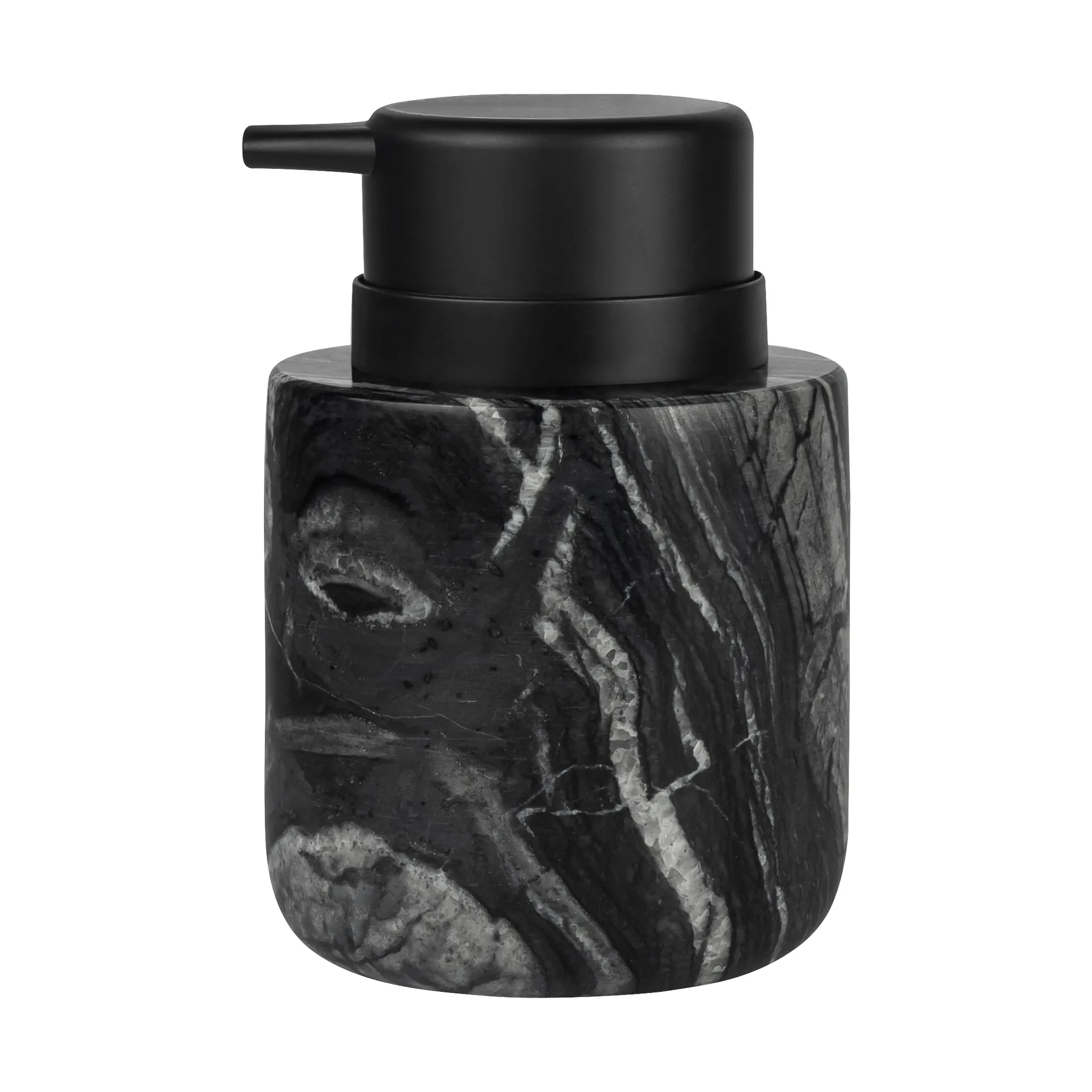 Dispenser sapone Marble 12,5 cm, Nero, grigio Mette Ditmer