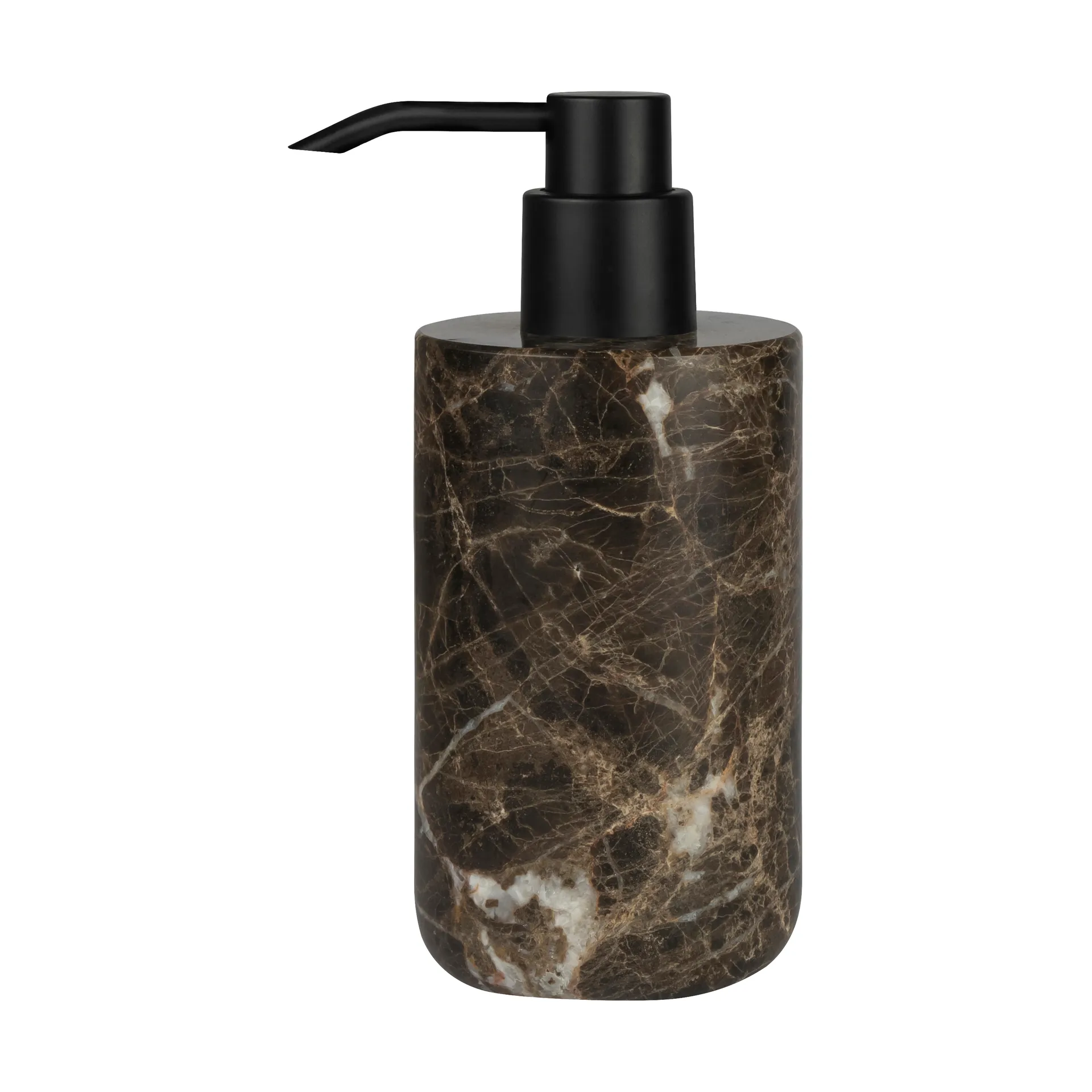 Dispenser sapone Marble 17,5 cm, Marrone Mette Ditmer