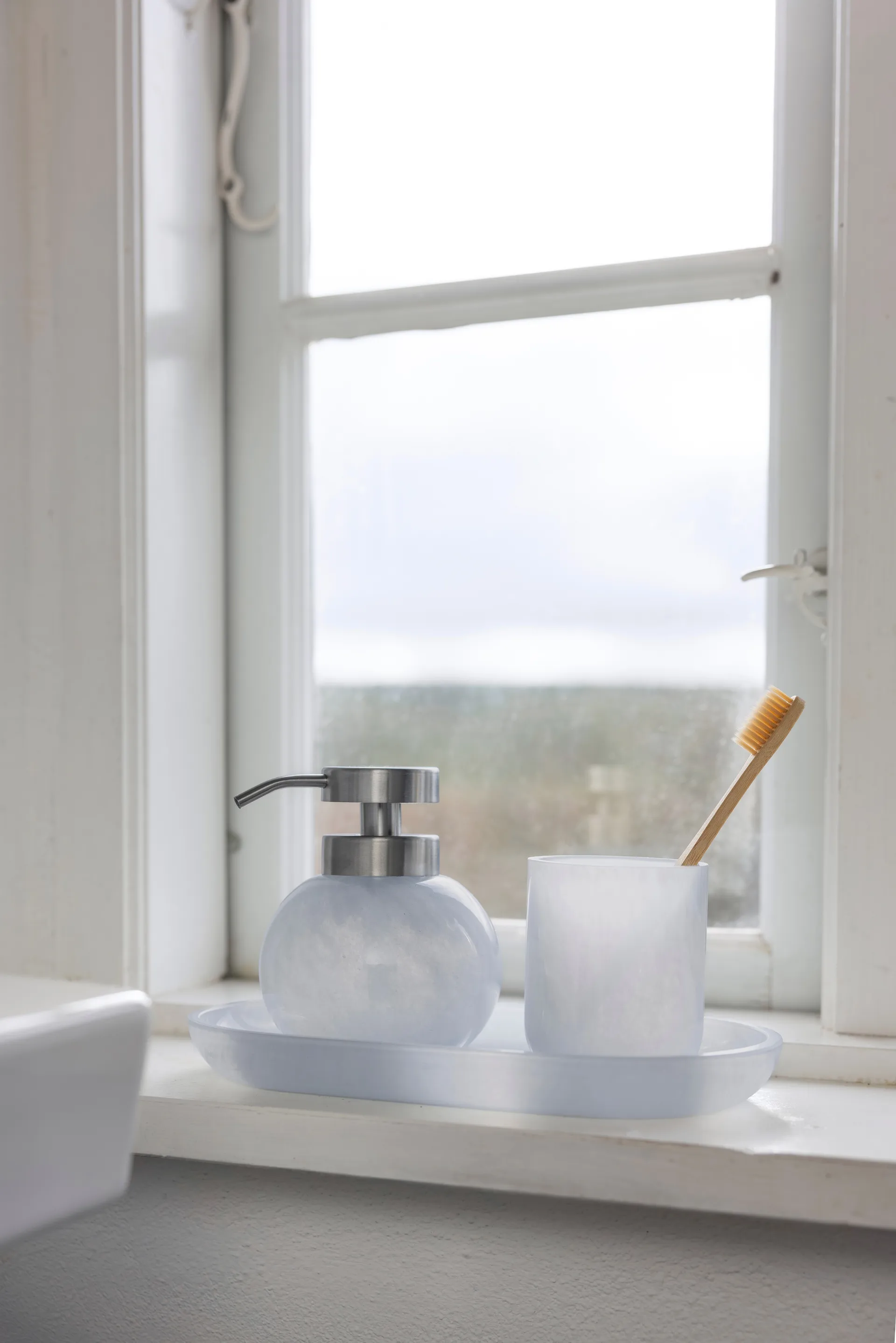 Dispenser sapone Opal, Azzurro chiaro Mette Ditmer