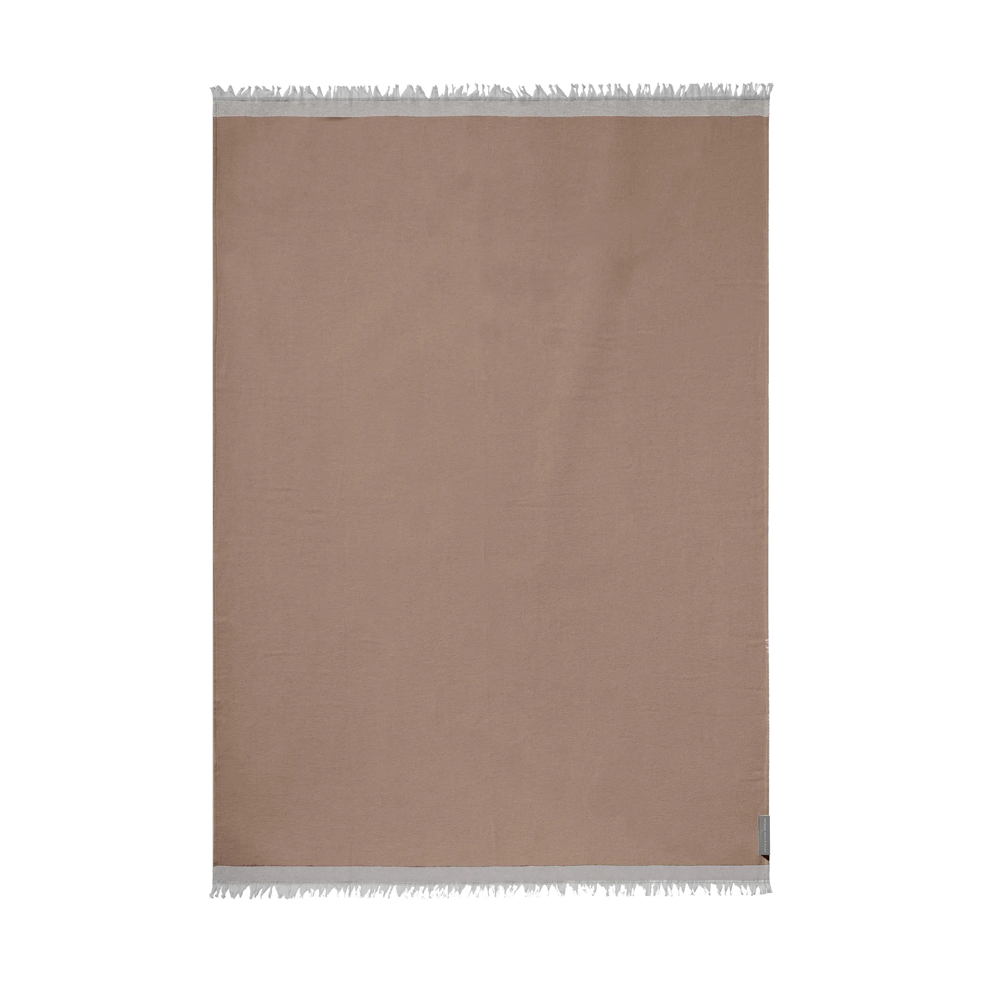 Duet plaid, Beige-Blue (beige-blu), 130x175 cm Mette Ditmer