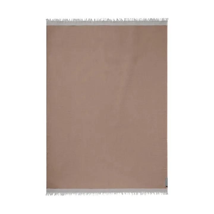 Duet plaid - Beige-Blue (beige-blu), 130x175 cm - Mette Ditmer