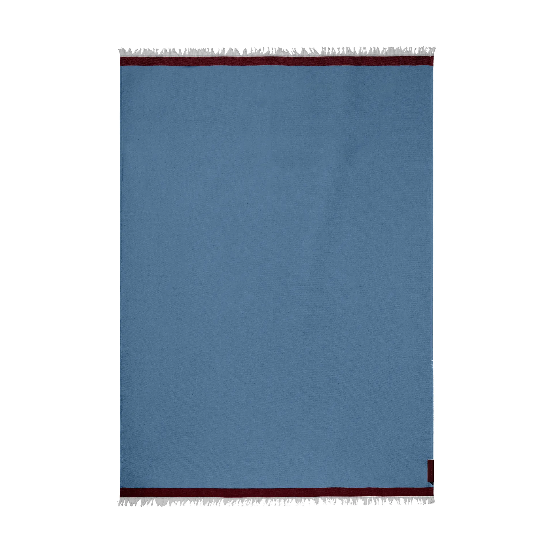 Duet plaid, Blue-Beige (blu-beige), 130x175 cm Mette Ditmer