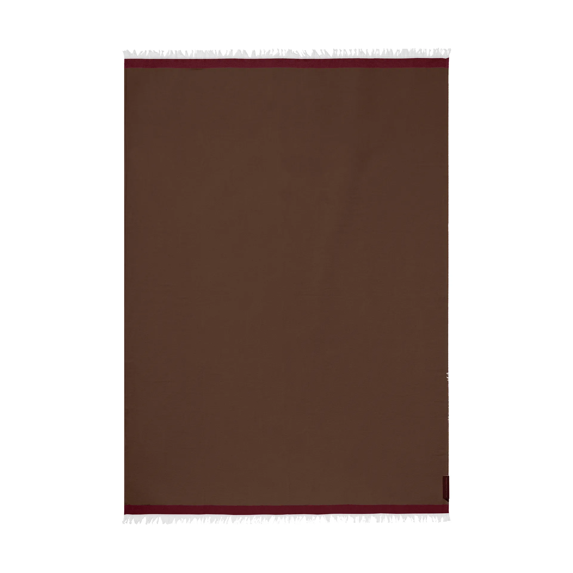 Duet plaid, Brown-Beige (marrone-beige), 130x175 cm Mette Ditmer
