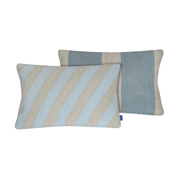 Fodera per cuscino Across kelim - Azzurro, 40x60 cm - Mette Ditmer