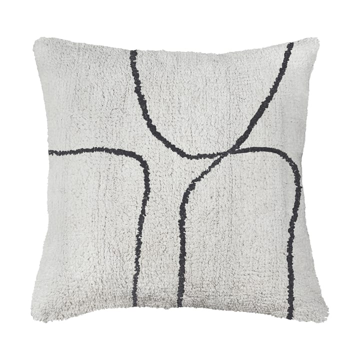 Fodera per cuscino tuftata Shadow 50x50 cm - Avorio - Mette Ditmer
