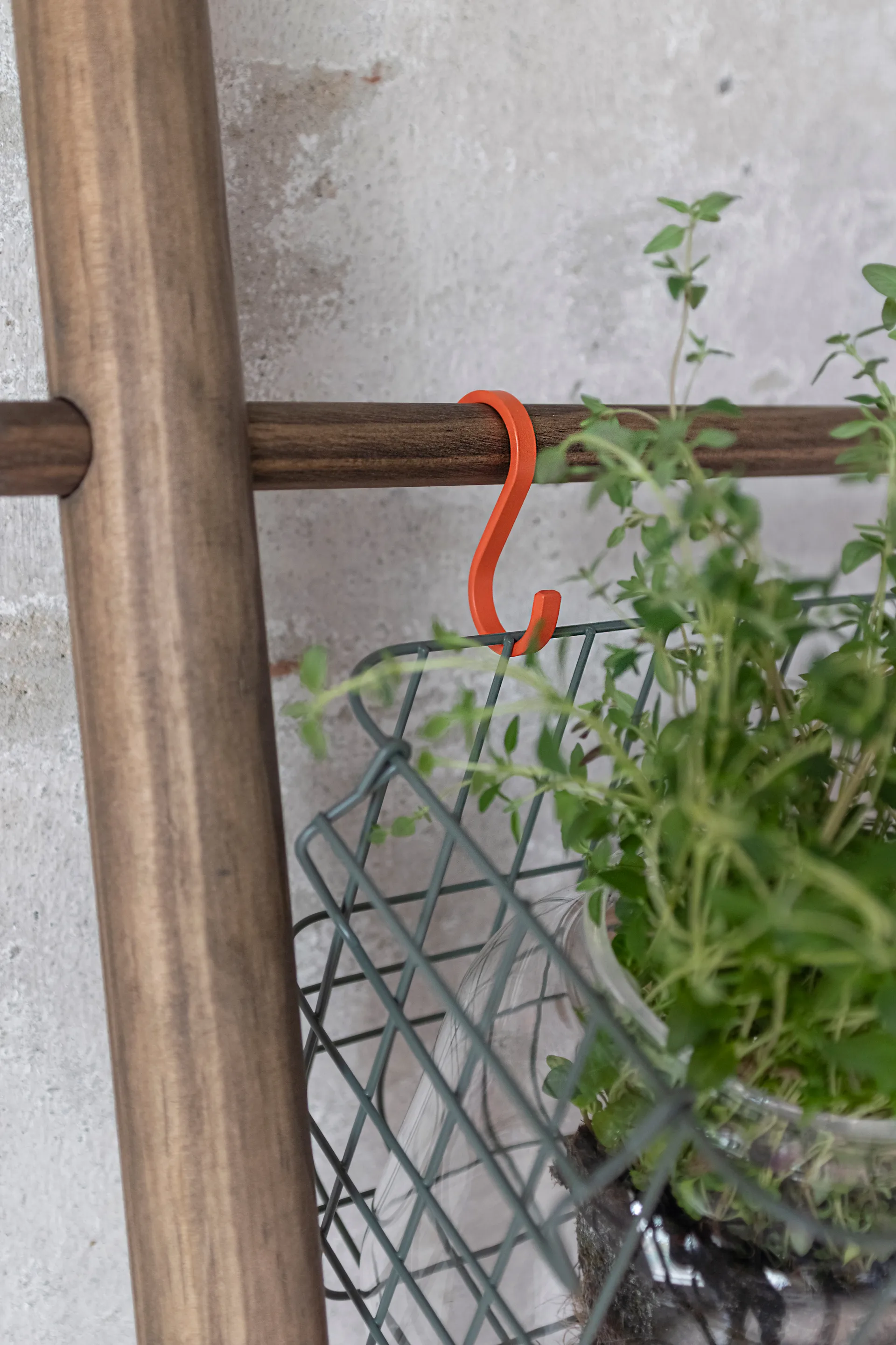 Gancio Hang-it 5 pezzi, Arancio Mette Ditmer