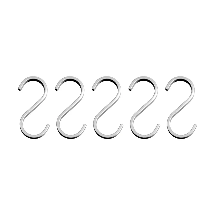 Gancio Hang-it 5 pezzi - Argentato - Mette Ditmer