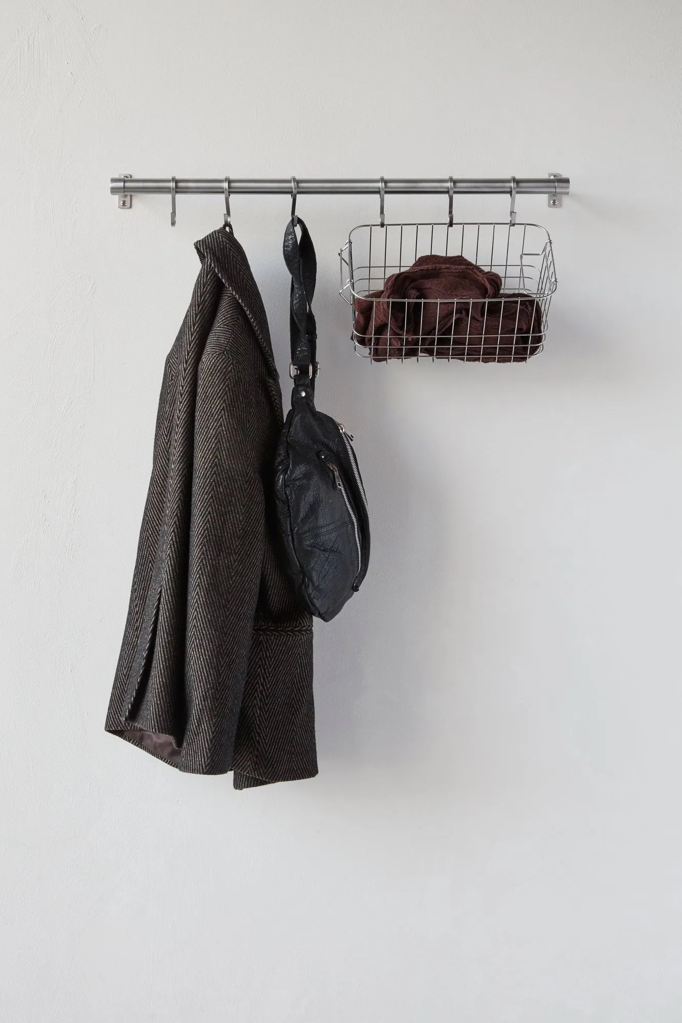 Hang-it appendiabiti, Color argento, 11x70x5,5 cm Mette Ditmer