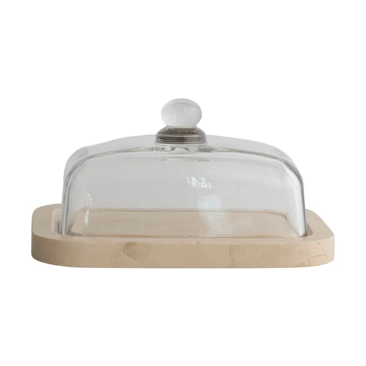 Marble porta burro - Beige, 14x19,5x10,5 cm - Mette Ditmer