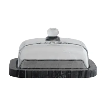 Marble porta burro - Black-Grey (nero-grigio), 14x19,5x10,5 cm - Mette Ditmer