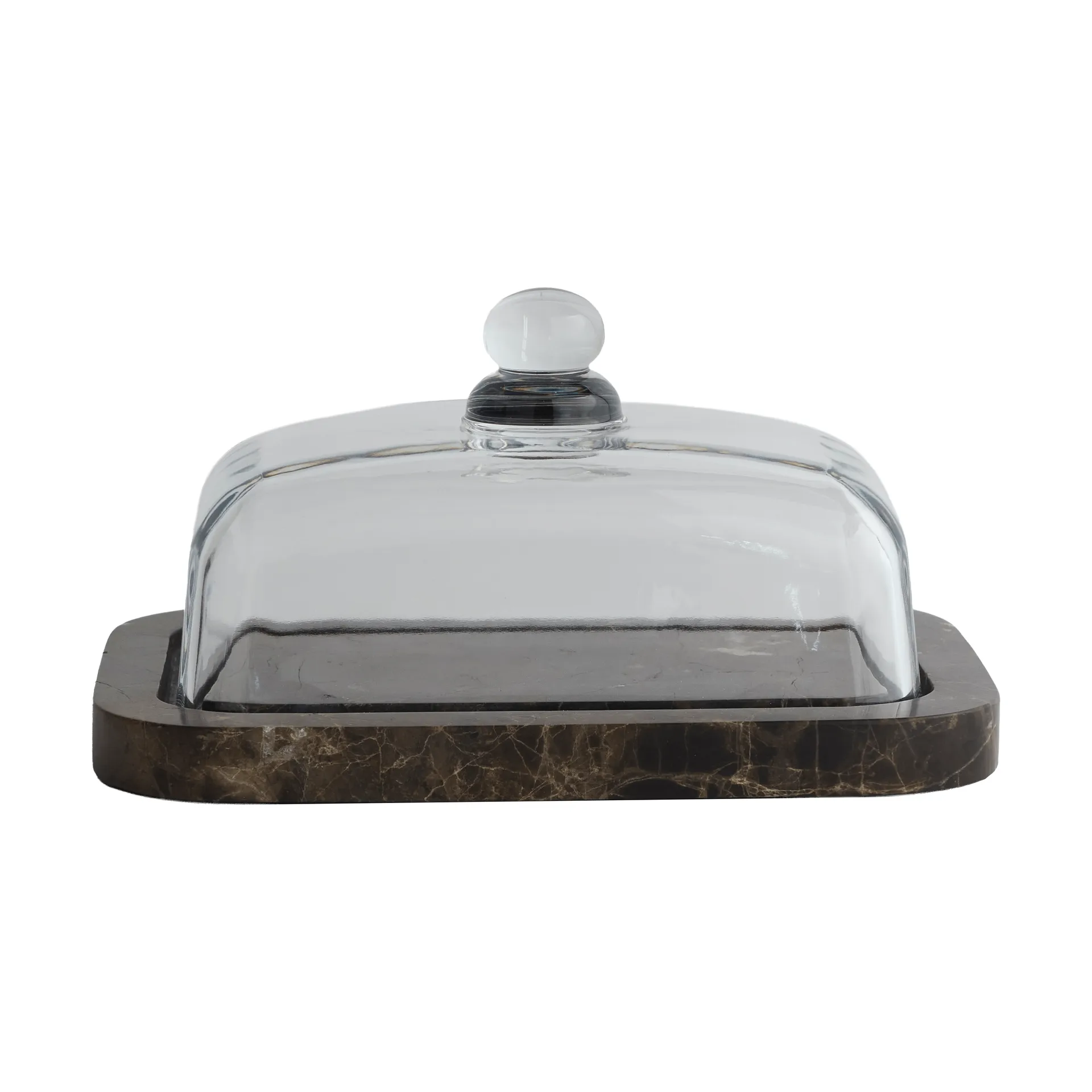 Marble porta burro, Brown (marrone), 14x19,5x10,5 cm Mette Ditmer