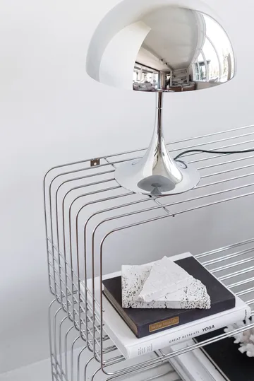 Mensola Wire - Cromo, 31x70x26 cm - Mette Ditmer