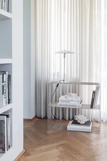 Mensola Wire - Cromo, 31x70x26 cm - Mette Ditmer